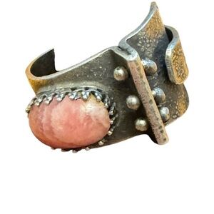 Hand Made adjustable Sterling Silver 925 Sterling adjustable oxidized